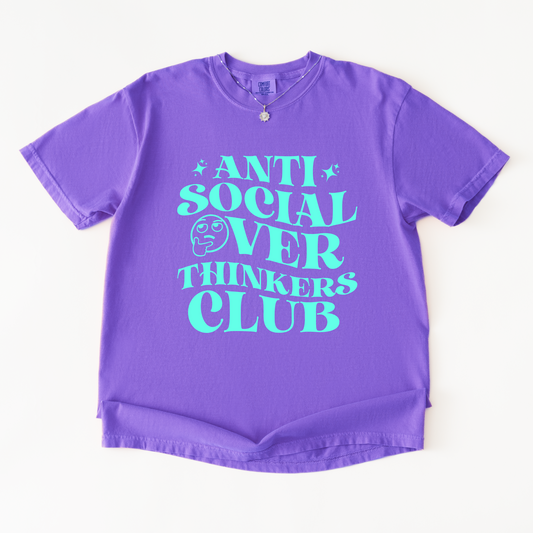 Anti-Social Overthinkers Club Shirt