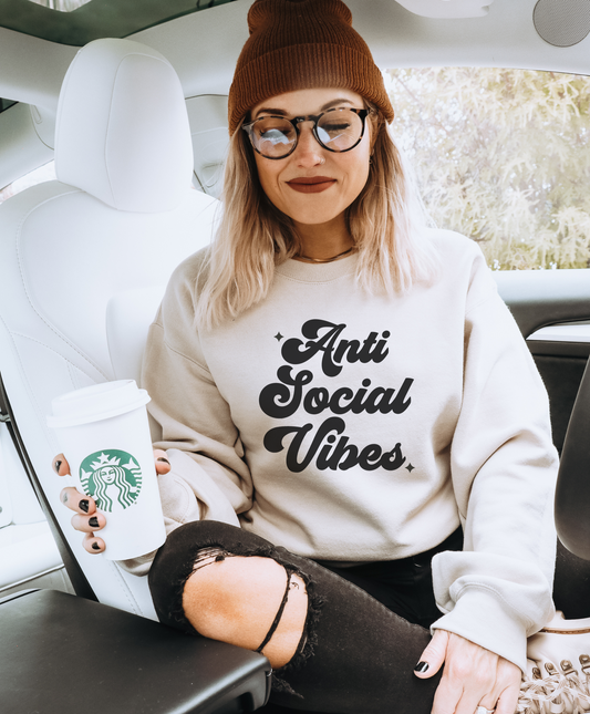 Anti Social Vibes Sweatshirt