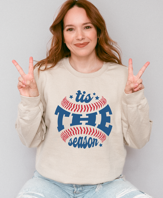 Tis The Season Baseball And Softball Sweatshirt