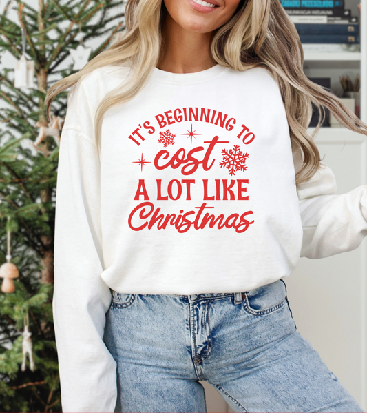Cost A Lot Like Christmas Sweatshirt