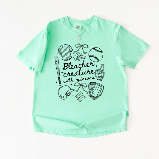 Bleacher Creature With Opinions Shirt