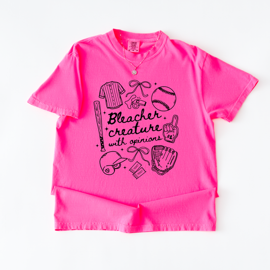 Bleacher Creature With Opinions Shirt