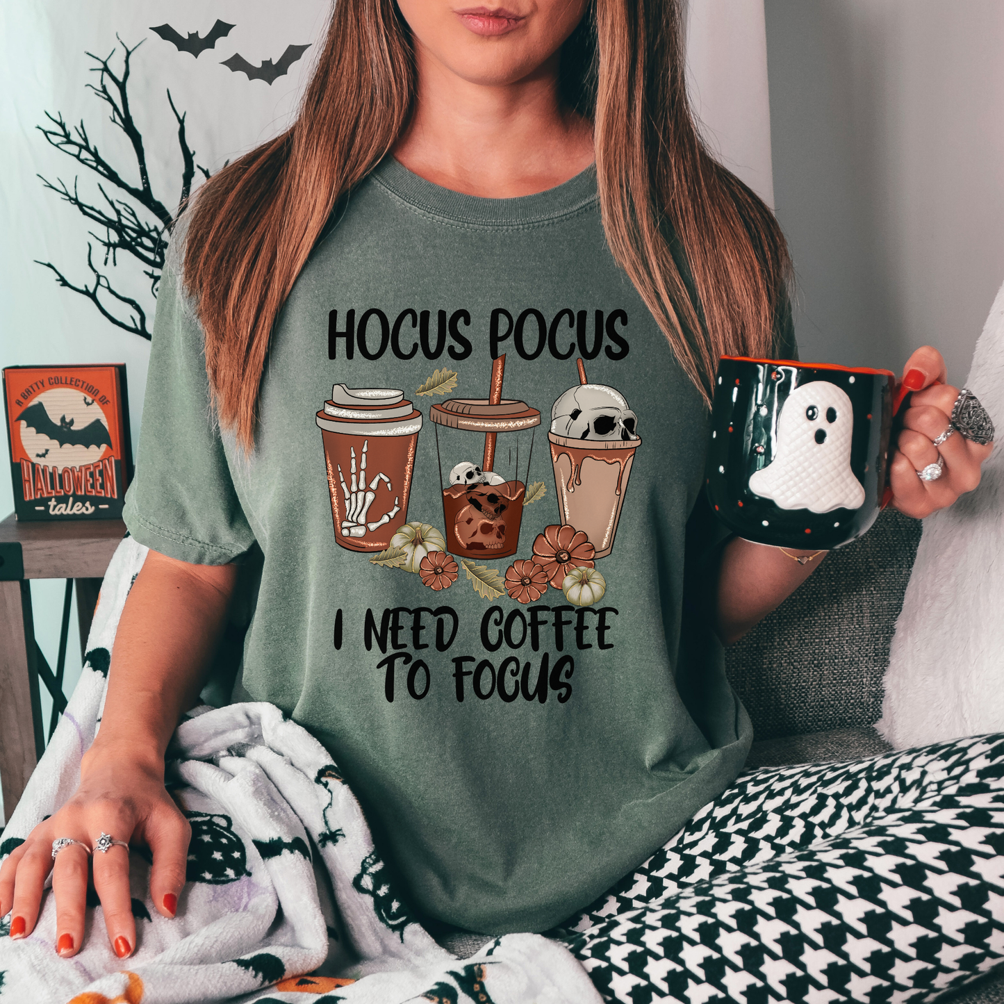 Hocus Pocus I Need Coffee To Focus Shirt