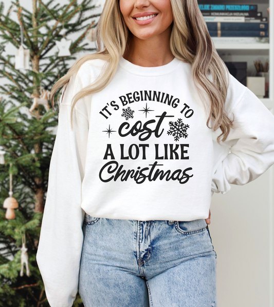 Cost A Lot Like Christmas Sweatshirt