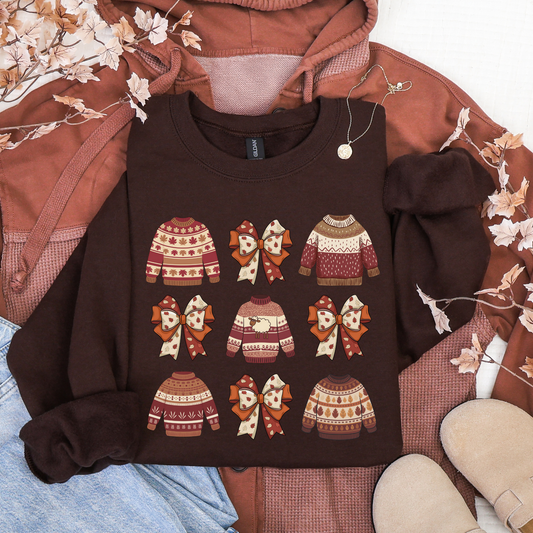 Preppy Fall Things Sweatshirt
