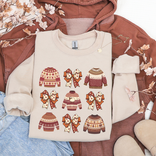 Preppy Fall Things Sweatshirt