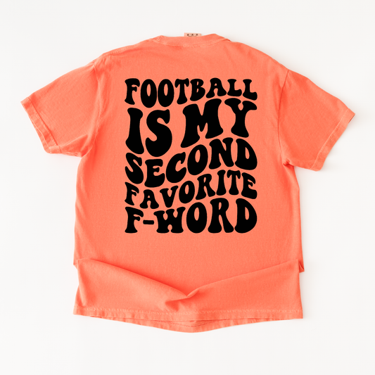 Melon t-shirt with black text on a white background