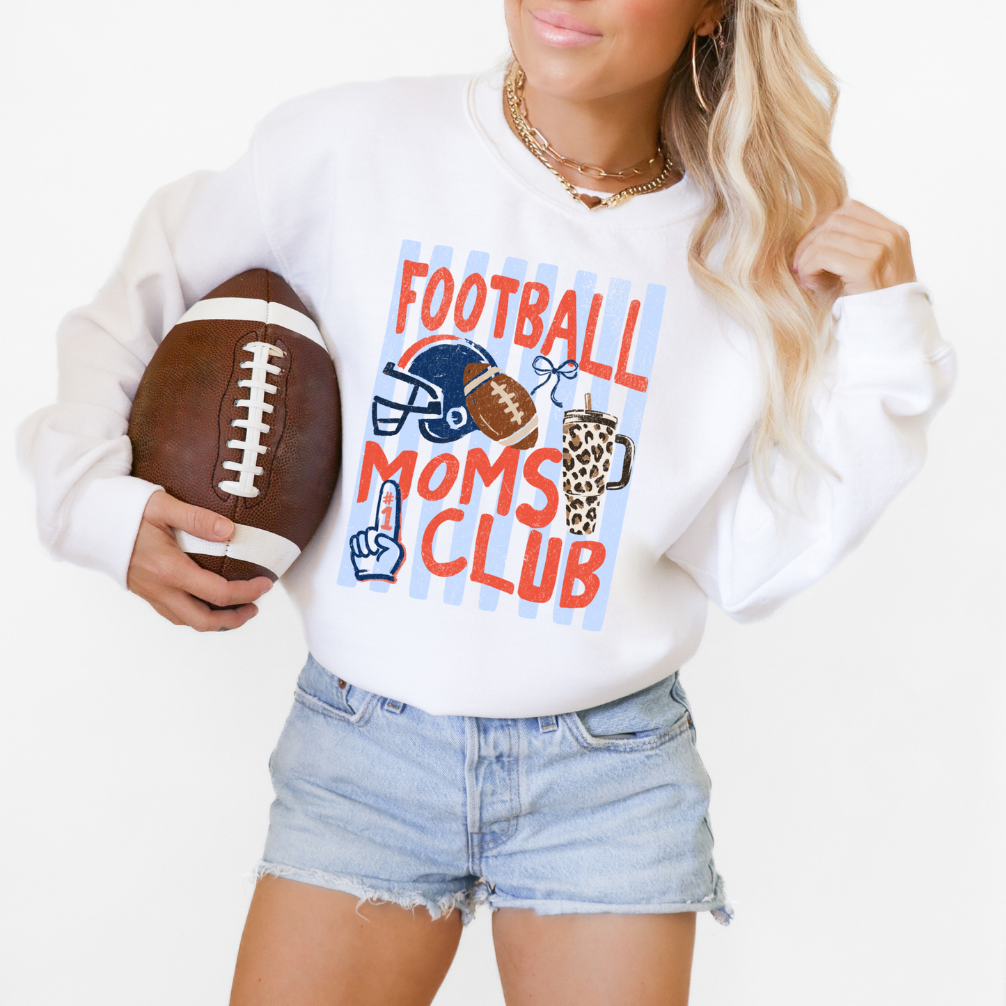 Football Moms Club Sweatshirt