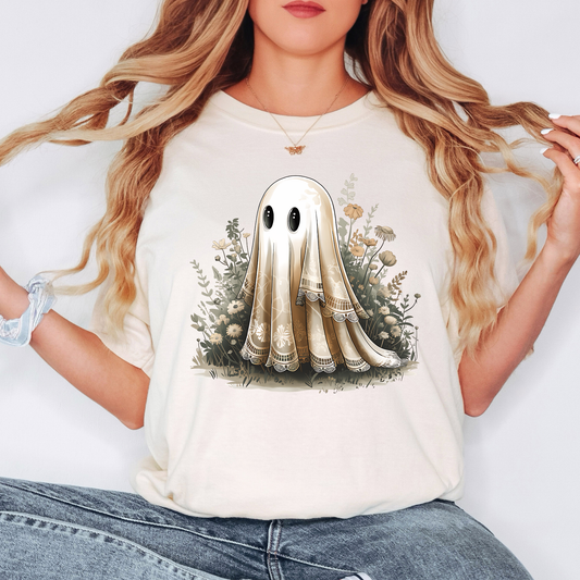 Cute Ghost Shirt For Halloween