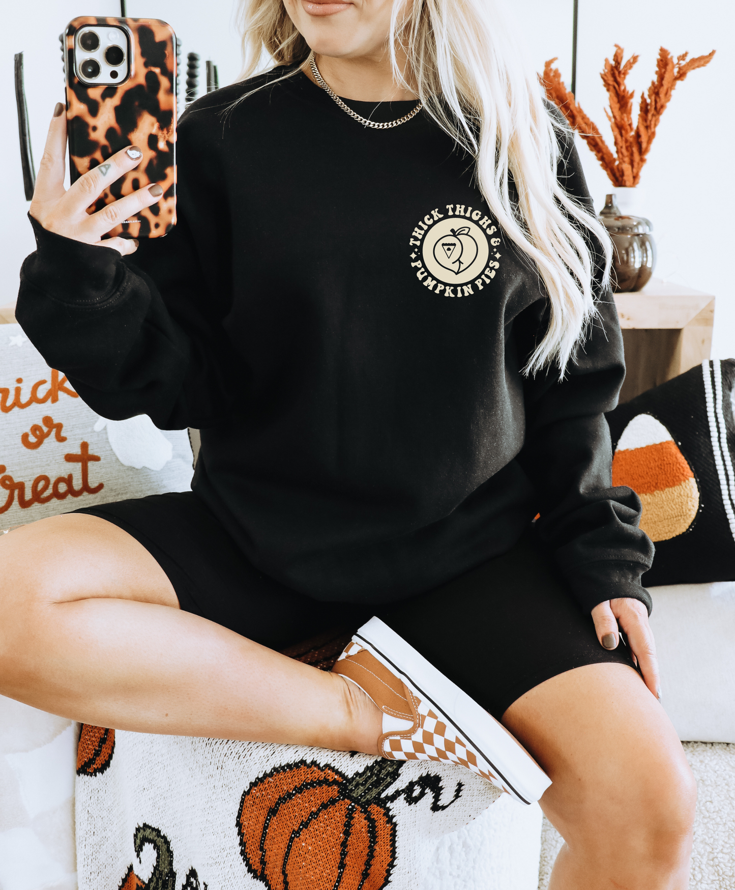 Thick Thighs & Pumpkin Pies Sweatshirt