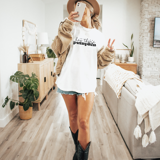 Hey There Pumpkin Shirt