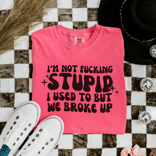 I'm Not Fucking Stupid Shirt