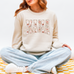Mama Floral Shirt Sweatshirt