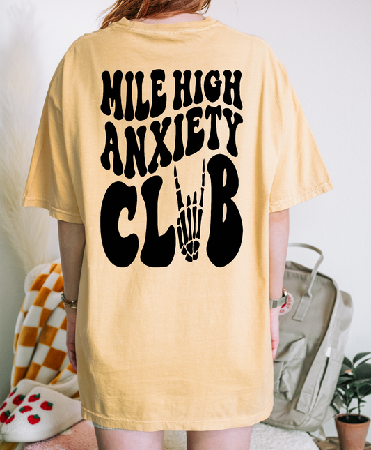 Mile High Anxiety Club Shirt