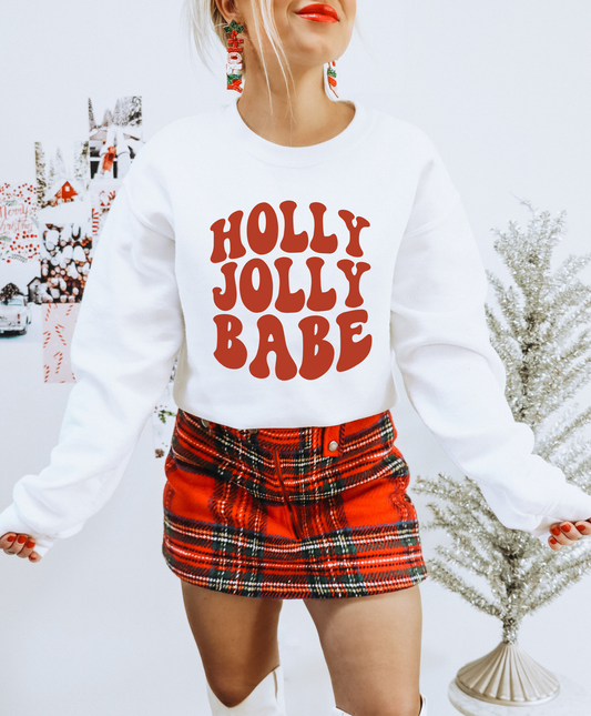 Holly Jolly Babe Sweatshirt