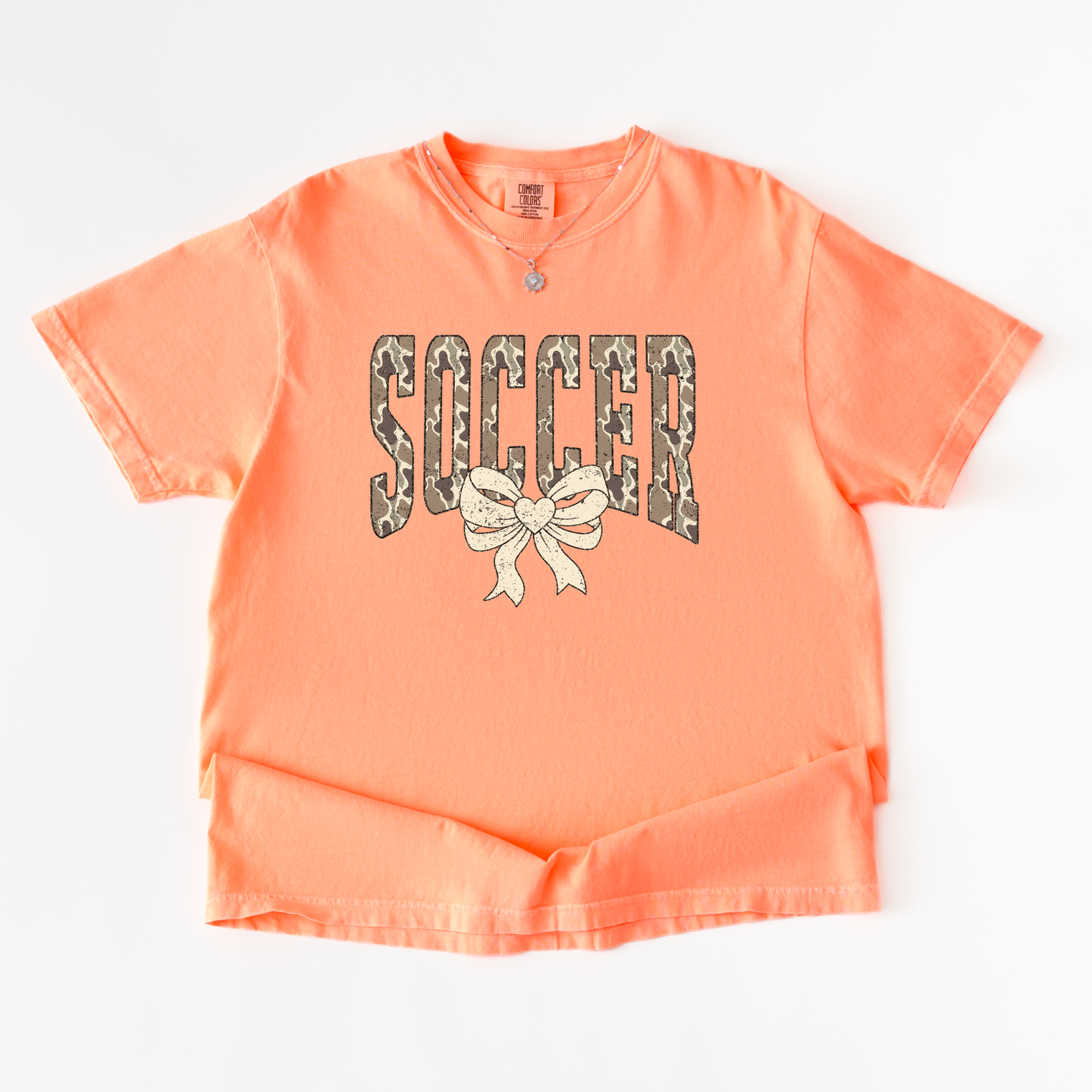 Soccer Camo Print Shirt