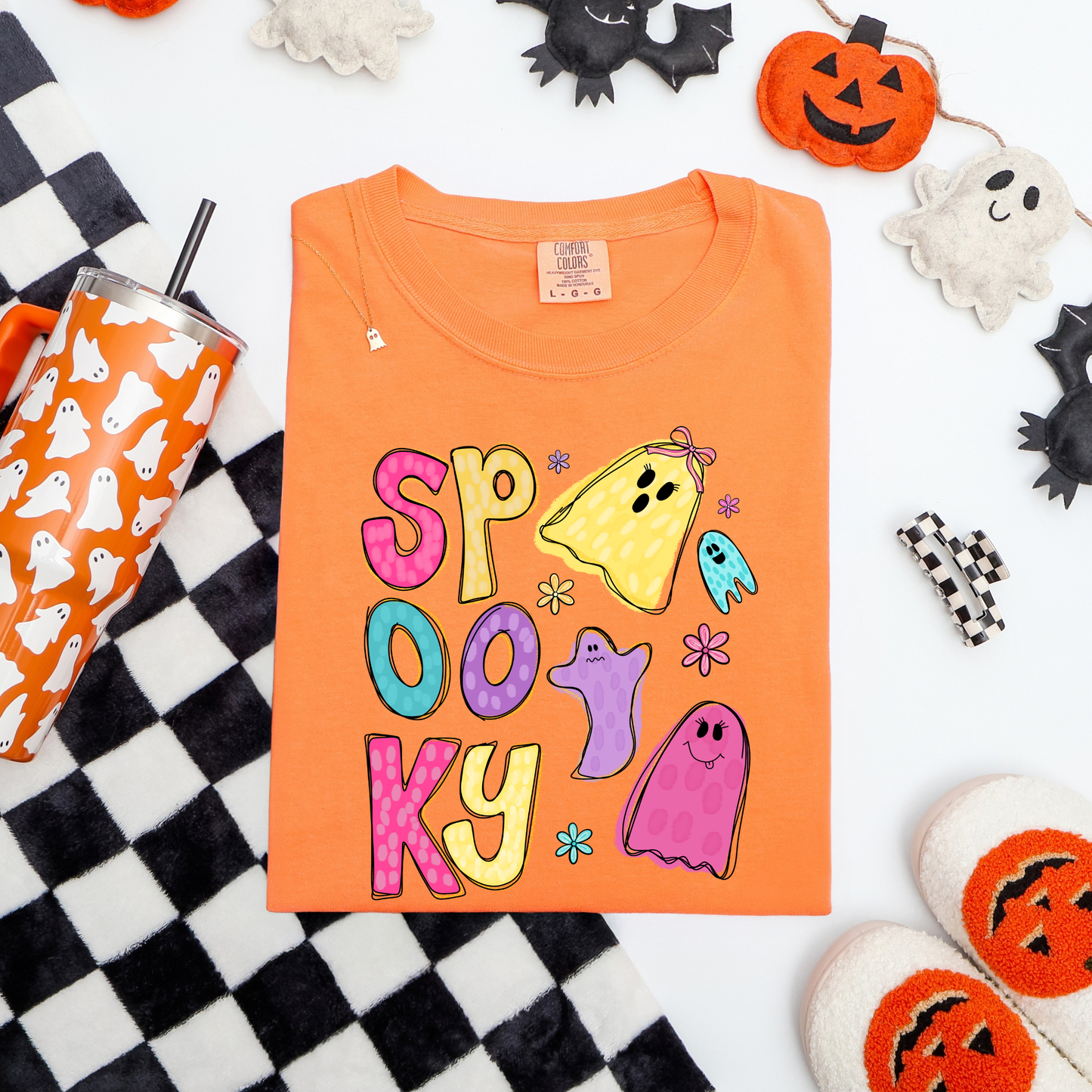 Doodle Art Spooky Halloween Shirt