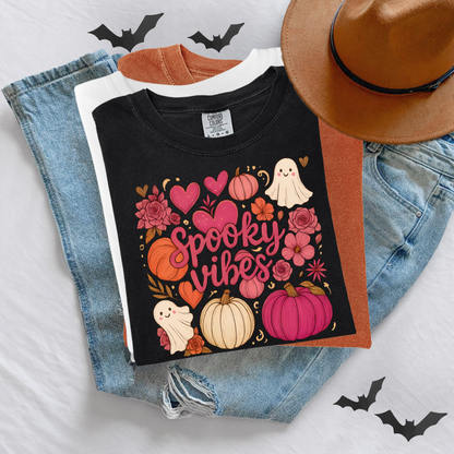 Cute And Trendy Spooky Vibes Shirt