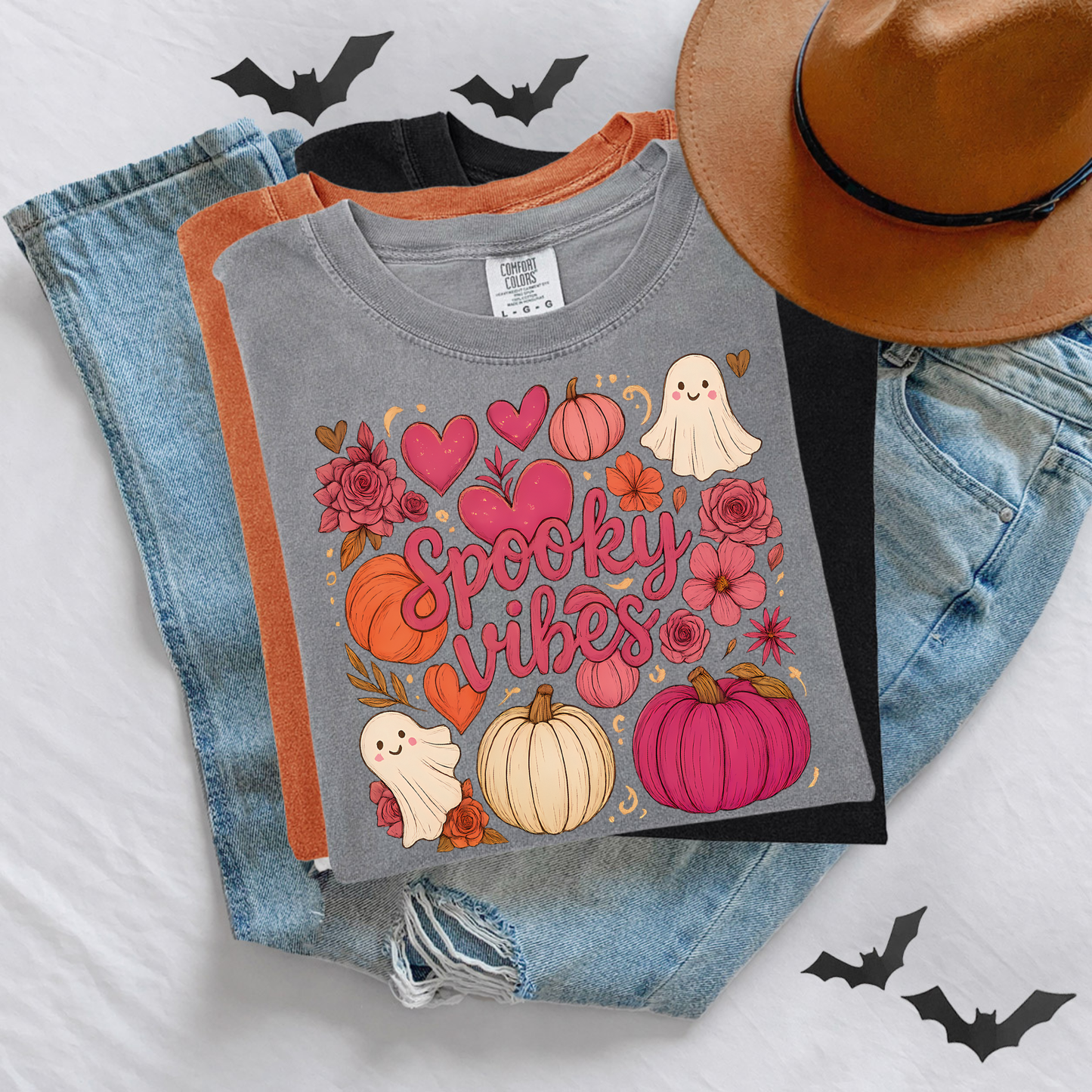 Cute And Trendy Spooky Vibes Shirt