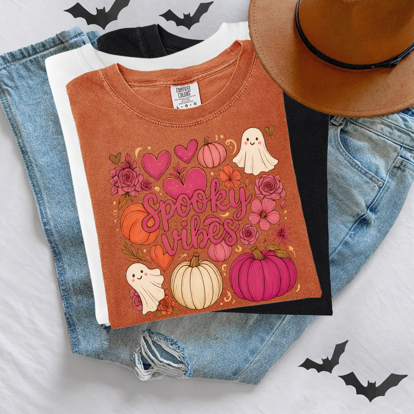 Cute And Trendy Spooky Vibes Shirt