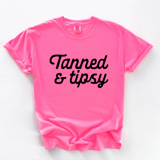 Tanned And Tipsy Shirt
