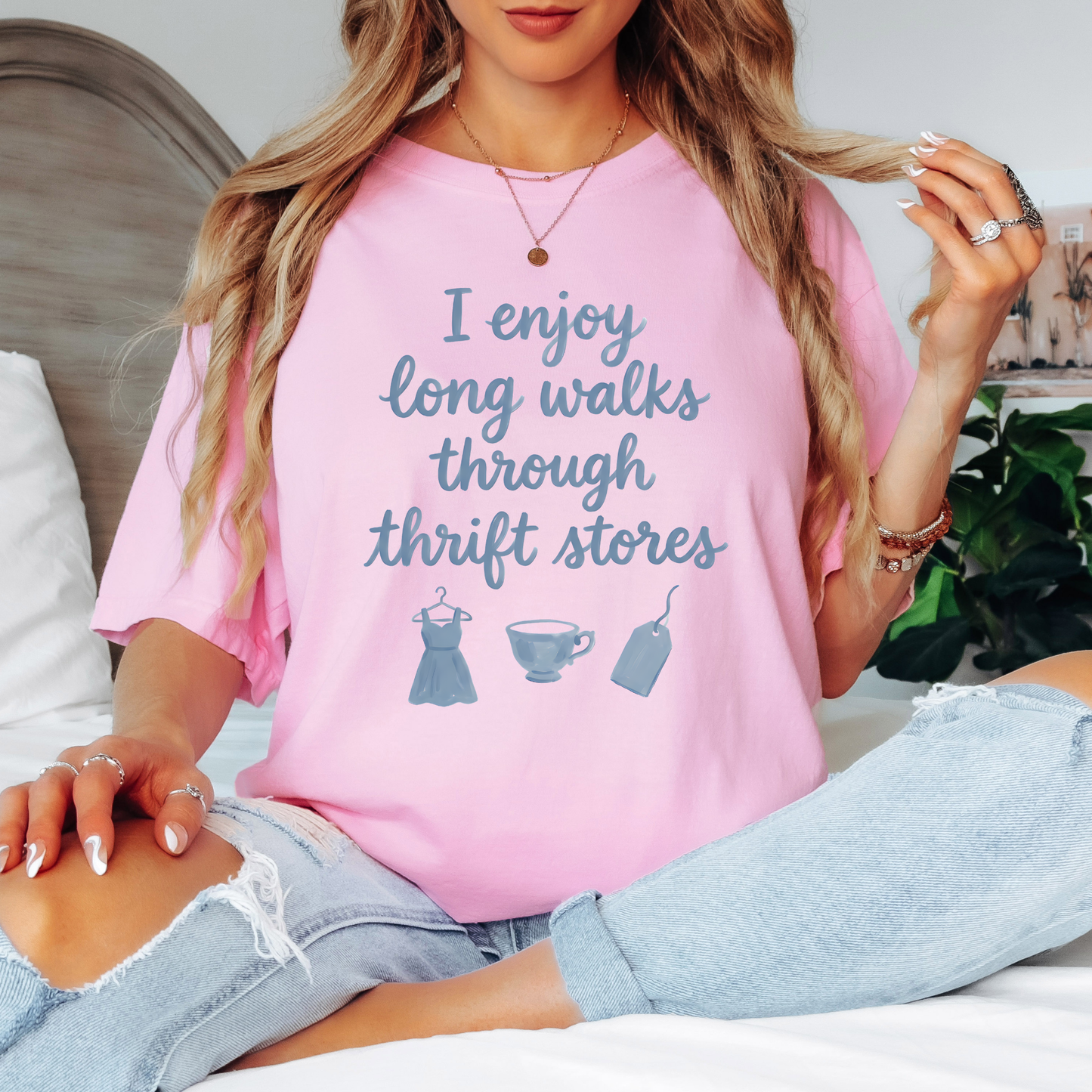 I Enjoy Long Walks Through The Thrift Stores Shirt