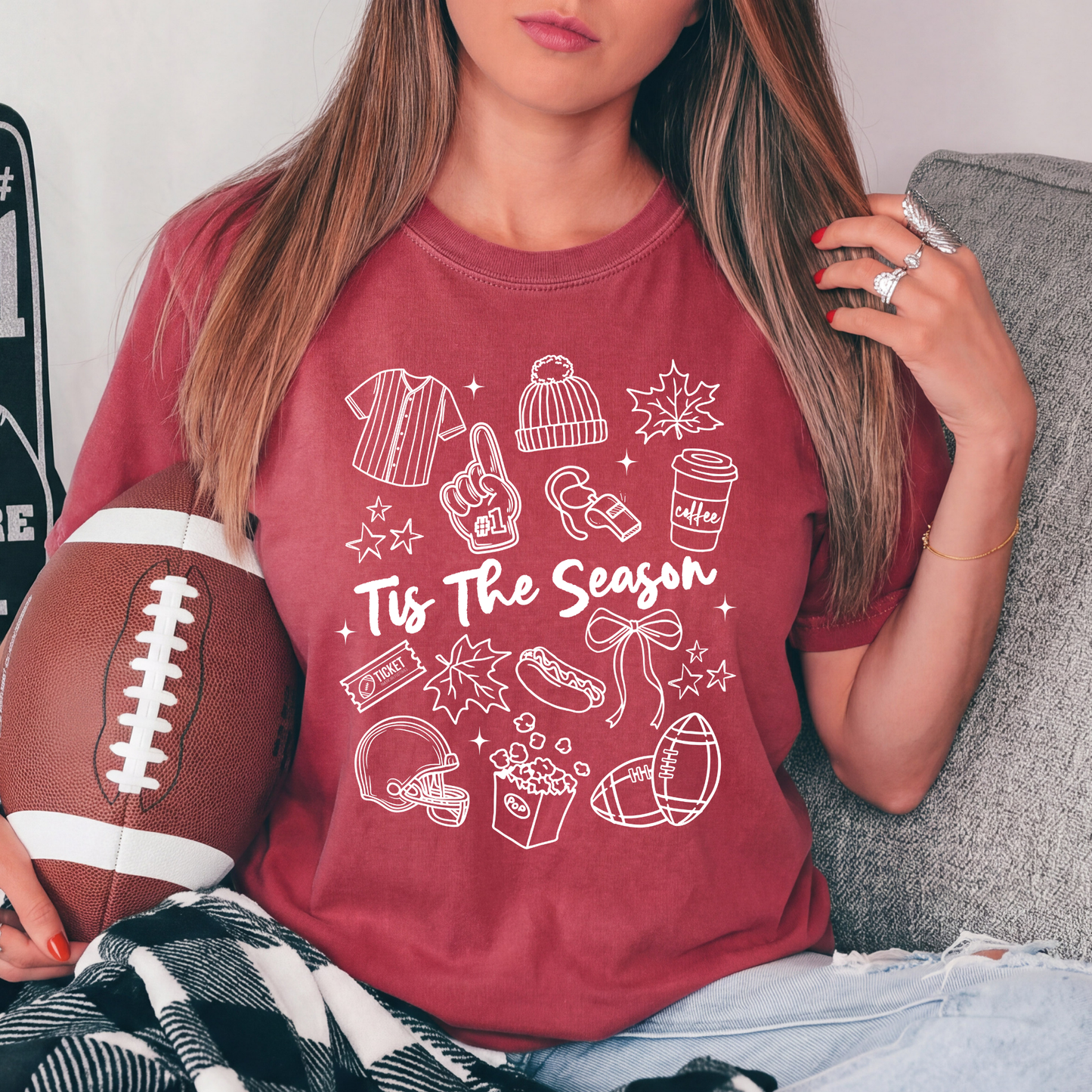 Tis The Season Football Shirt