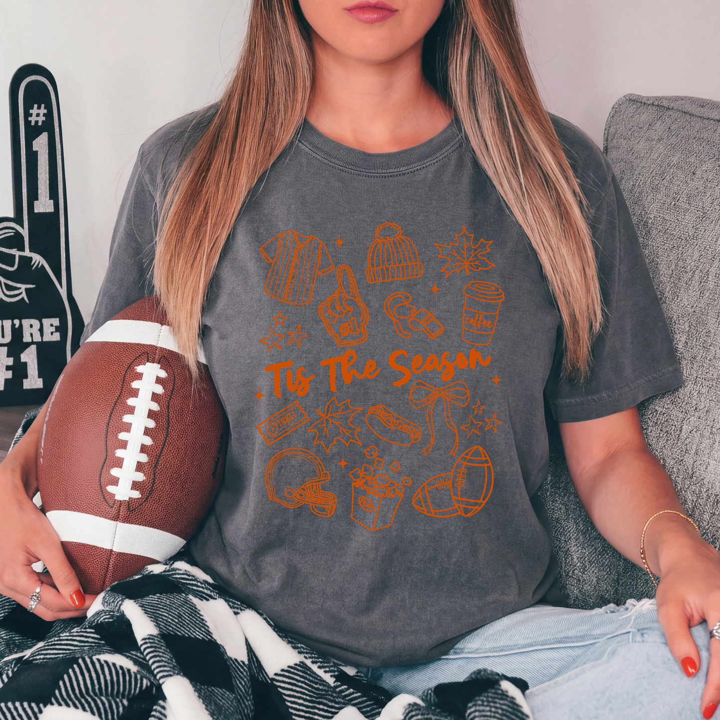 Tis The Season Football Shirt