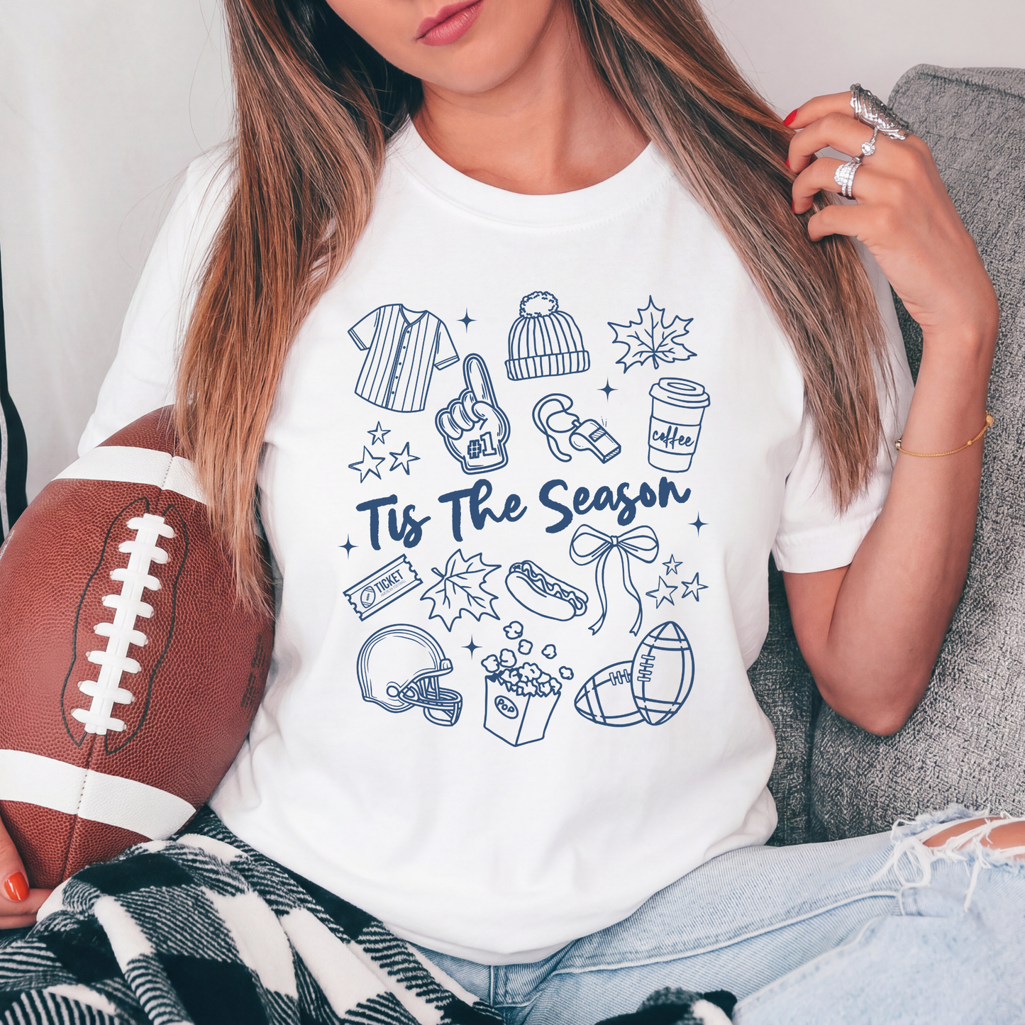 Tis The Season Football Shirt